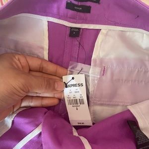 Purple short for summer